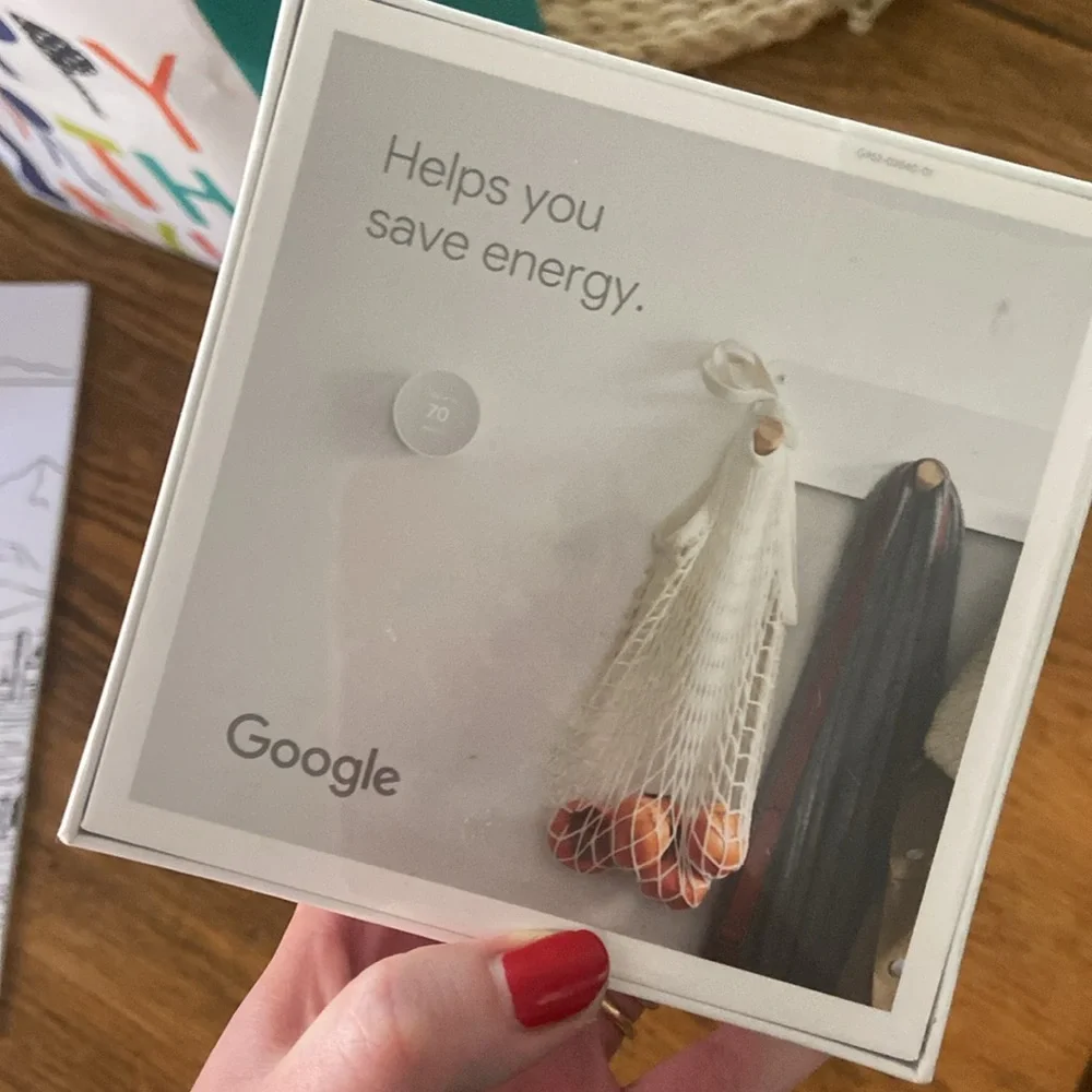 Google Smart Thermostat in White